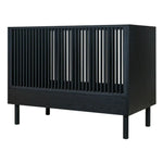 QUAX - Lit Bébé HAI NO KI 60 x 120 Cm - Frêne Noir