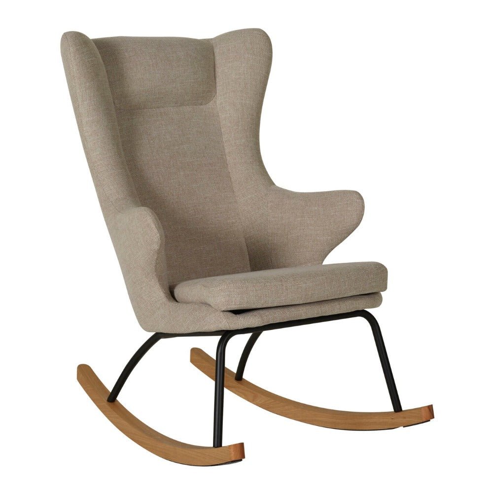 QUAX-Rocking Adult Chair De Luxe Argile-Les Petits