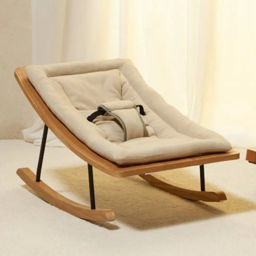 QUAX - Transat À Bascule Pour Bébé Beige