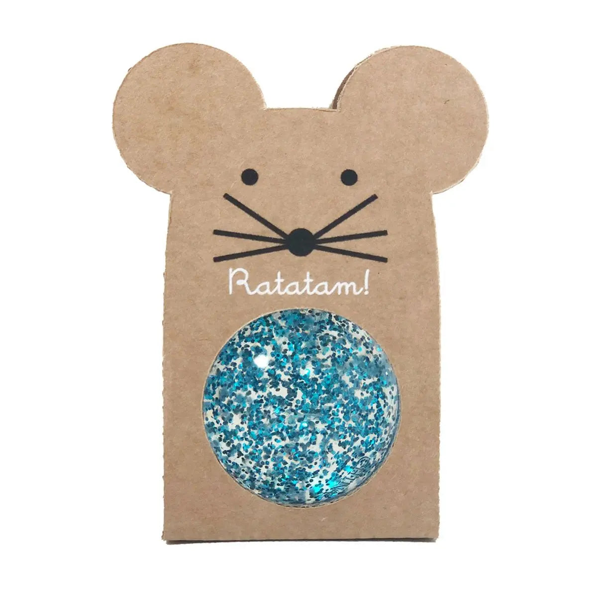 RATATAM KIDS - Balles Rebondissante Pailletées Souris - Bleu
