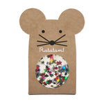RATATAM KIDS - Balles Rebondissante Pailletées Souris - Étoiles