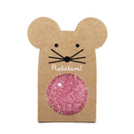 RATATAM KIDS - Balles Rebondissante Pailletées Souris - Rose