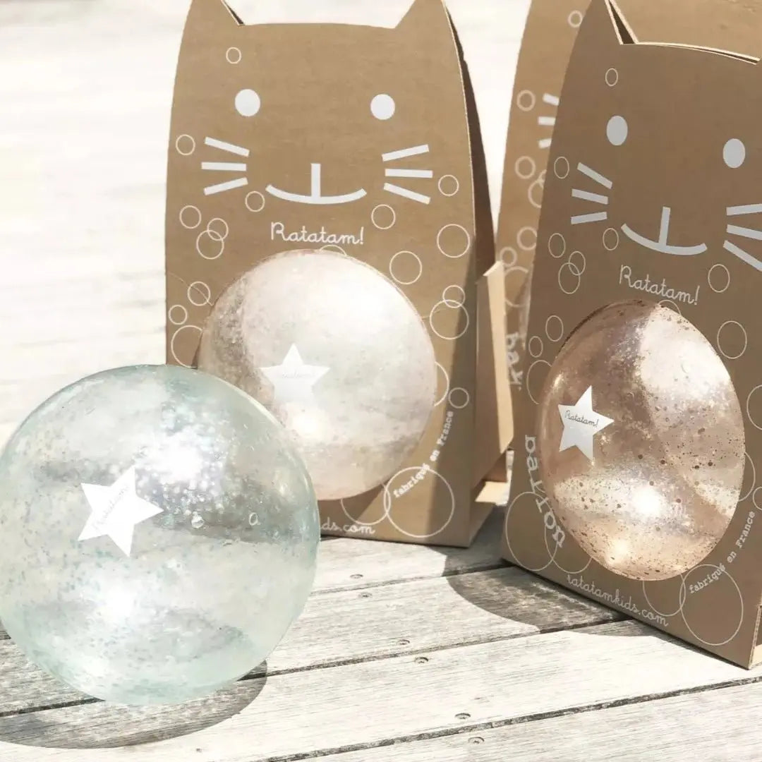 RATATAM KIDS - Ballon Bulles De Paillettes - Cuivre 22cm