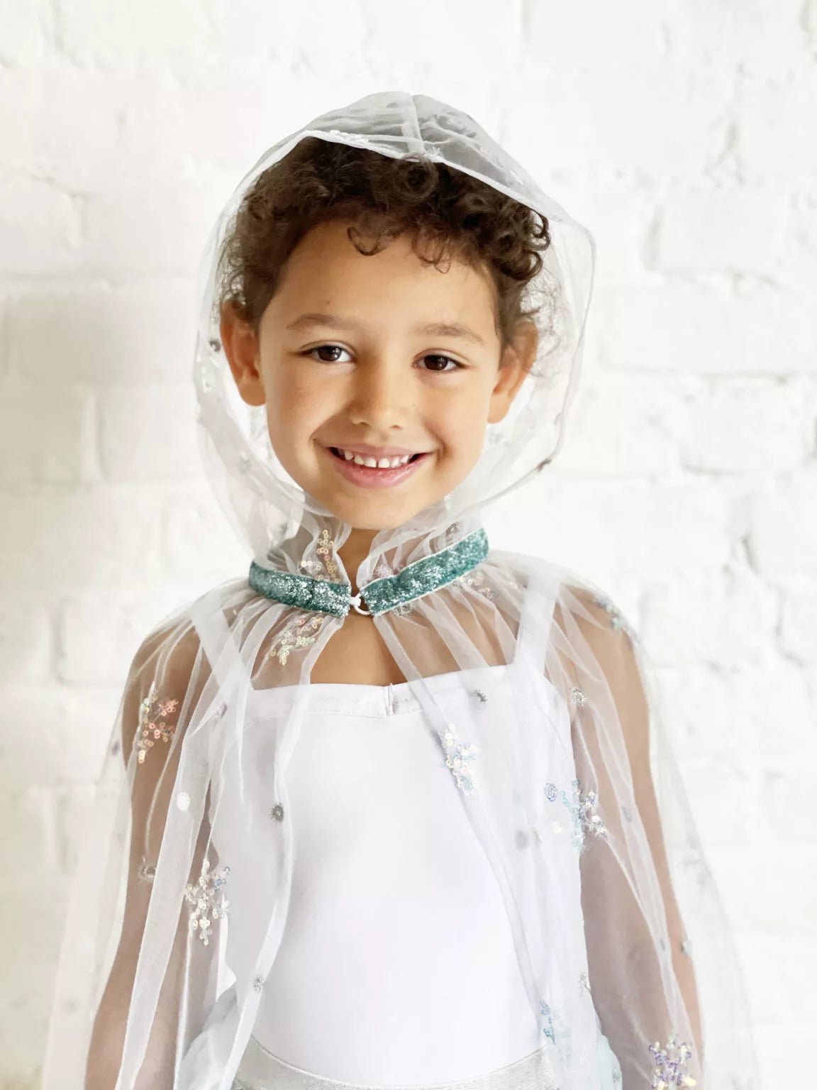 RATATAM KIDS - Déguisement Cape Princesse Des Glaces Bleu