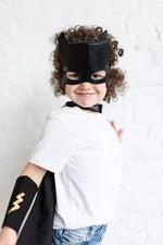 RATATAM KIDS-Set De Deguisements Super - Héros Noir-Les Petits
