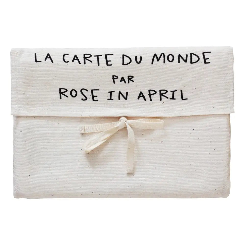 ROSE IN APRIL - Carte Du Monde Version Française