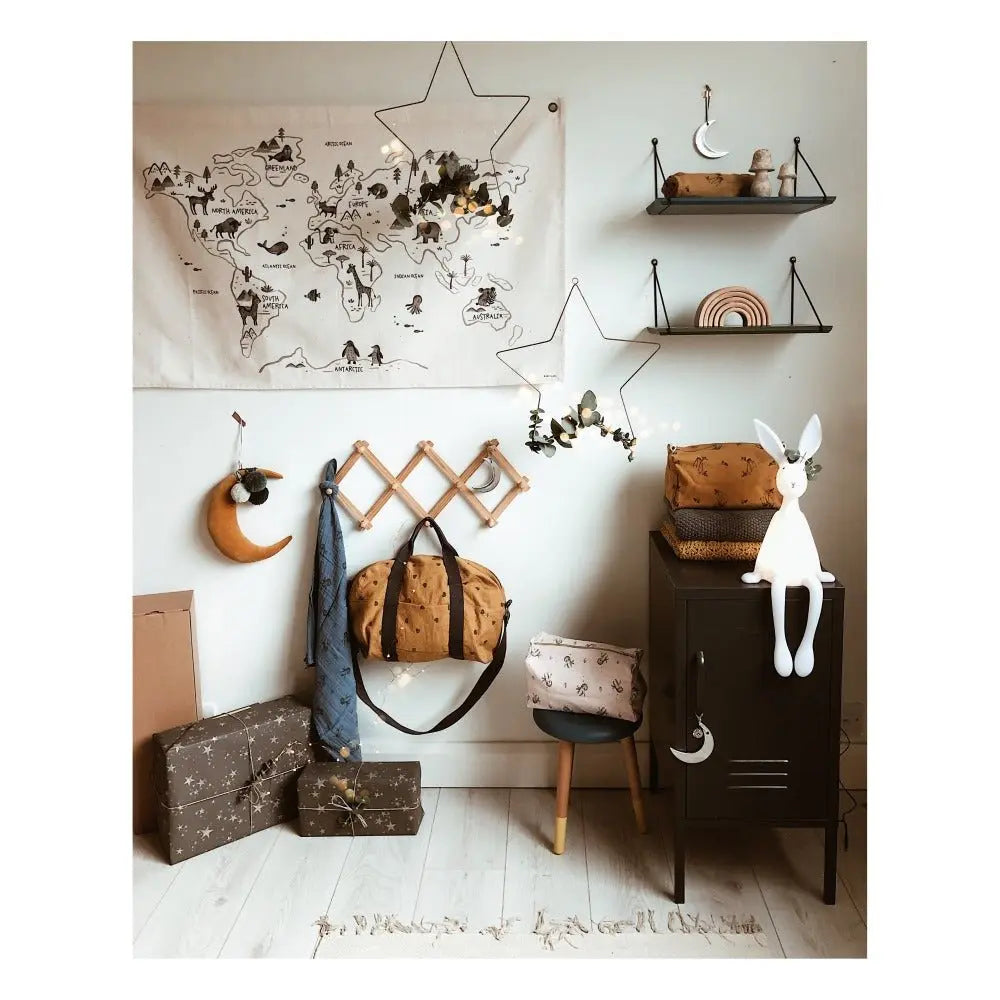 ROSE IN APRIL - Carte Du Monde Version Française