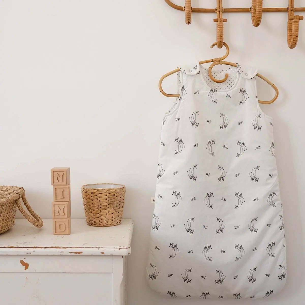 ROSE IN APRIL - Gigoteuse Hiver Baby Sarah Faon Ecru