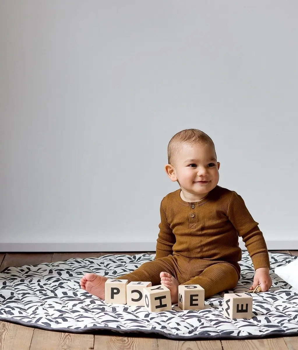 TODDLEKIND - Tapis de de Jeu Bébé Réversible Luxe | Anchor