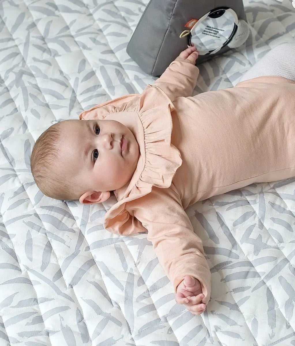 TODDLEKIND - Tapis de de Jeu Bébé Réversible Luxe | Stone
