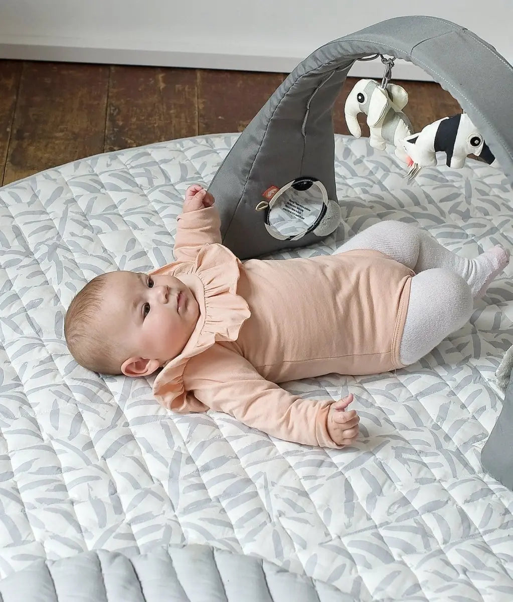 TODDLEKIND - Tapis de de Jeu Bébé Réversible Luxe | Stone