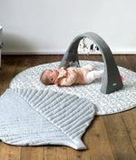 TODDLEKIND - Tapis de de Jeu Bébé Réversible Luxe | Stone
