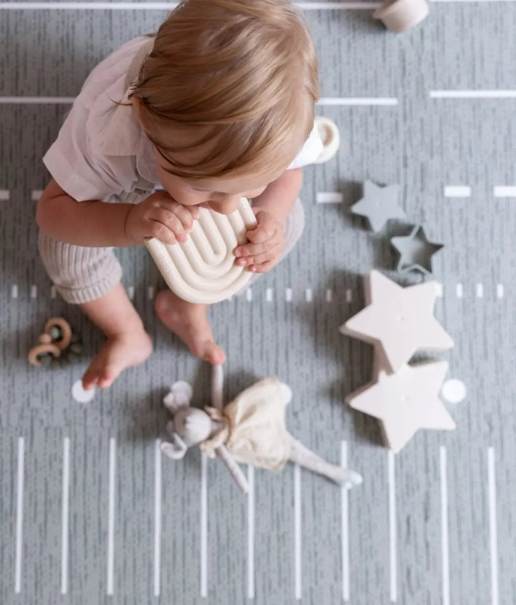 TODDLEKIND - Tapis de Jeu Bébé - Berbère - Storm