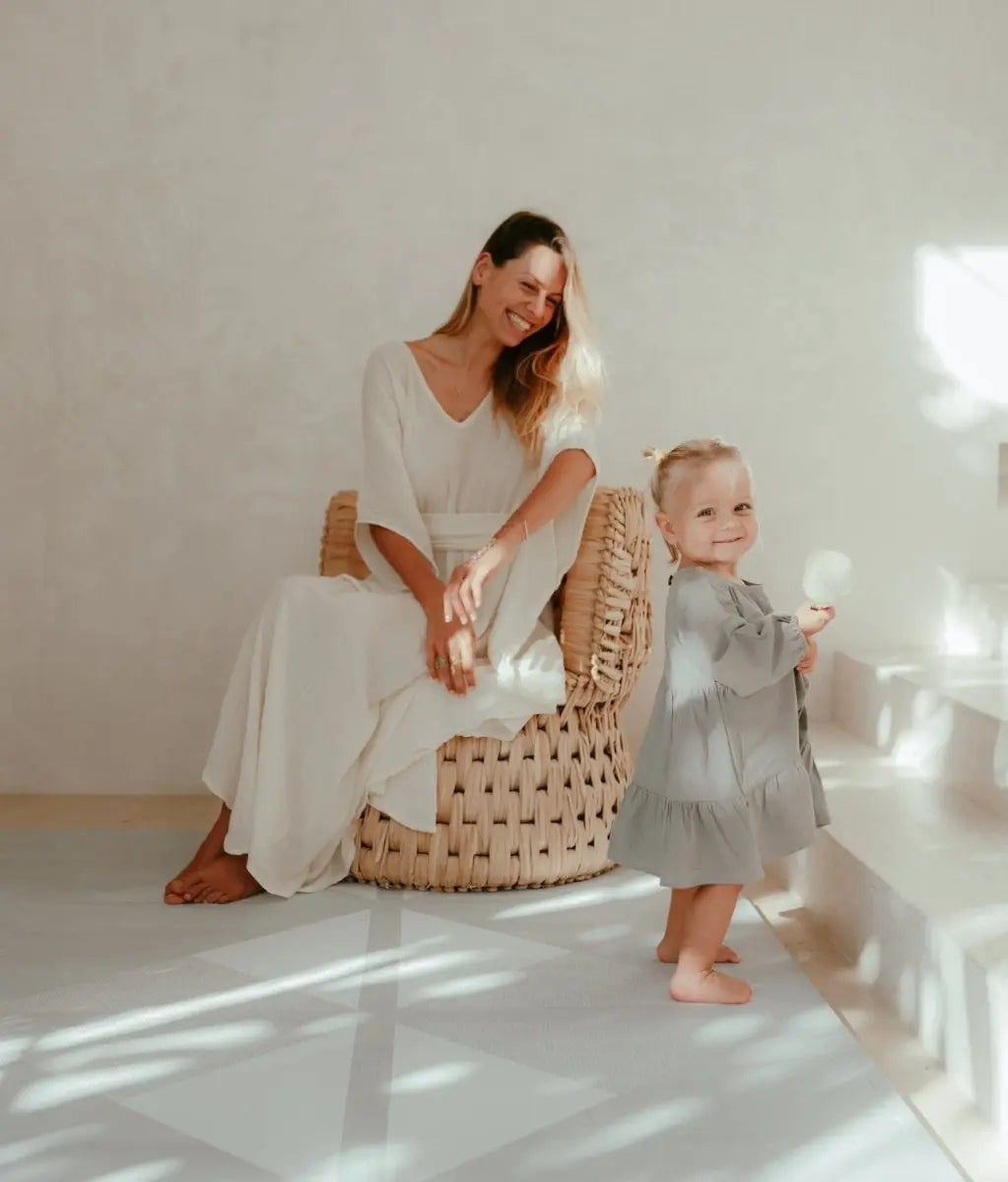 TODDLEKIND - Tapis de Jeu Bébé - Kyte - Soft Storm