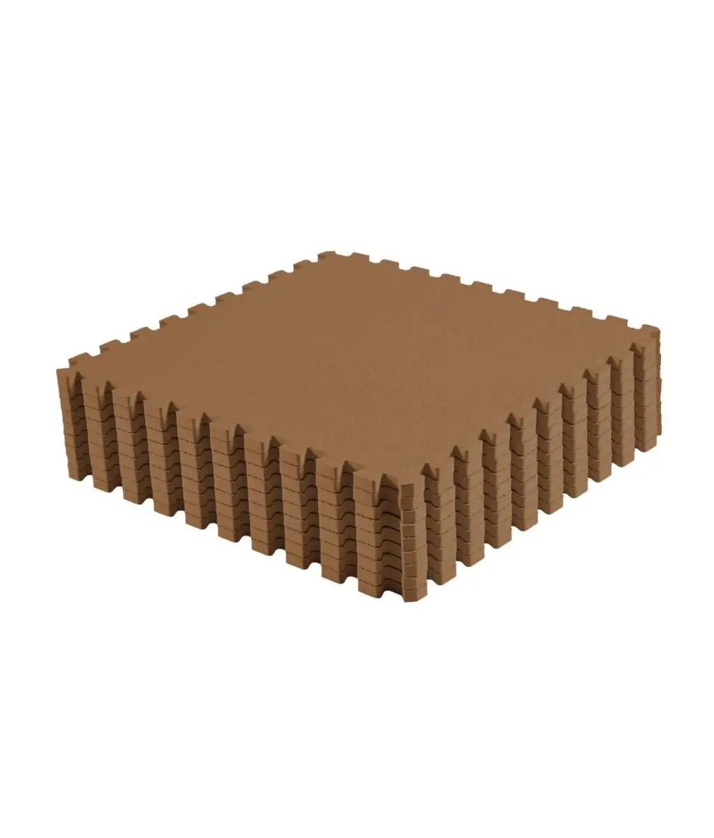 TODDLEKIND - Tapis de Jeu Bébé Puzzle Classique - Camel