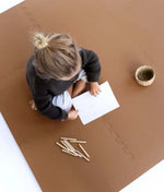 TODDLEKIND - Tapis de Jeu Bébé Puzzle Classique - Camel