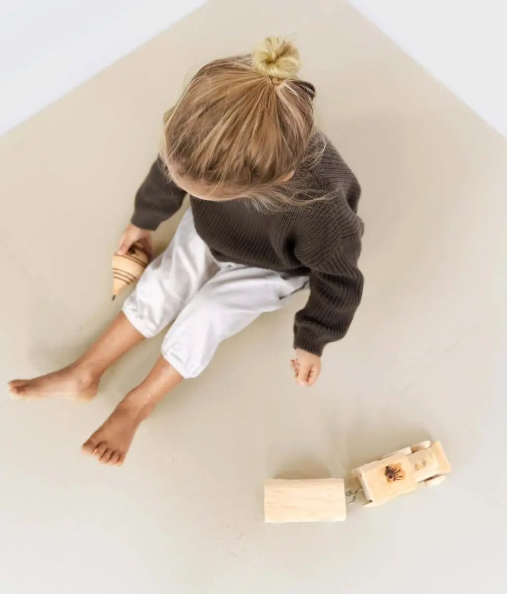 TODDLEKIND - Tapis de Jeu Bébé Puzzle Classique - Clay