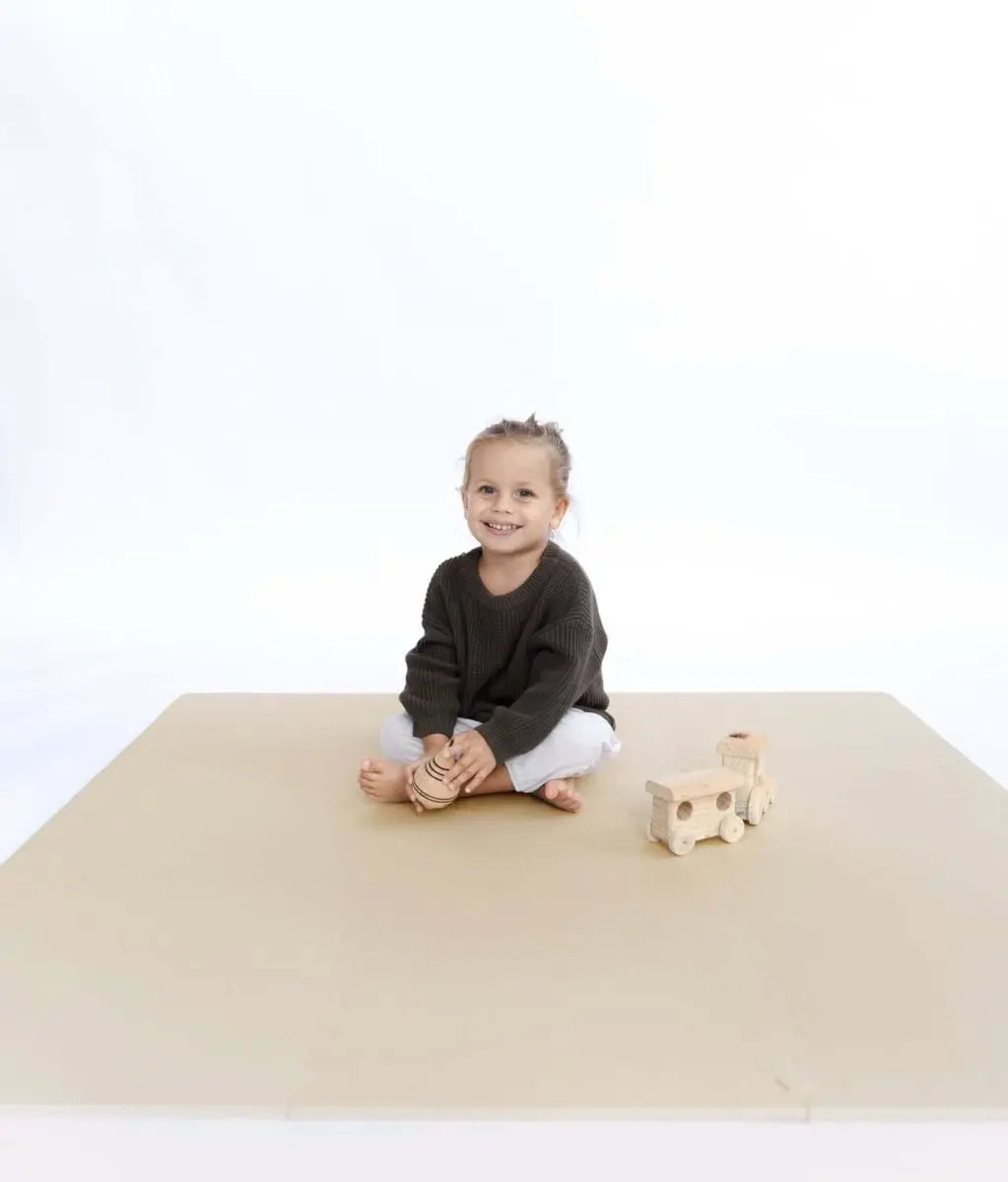 TODDLEKIND - Tapis de Jeu Bébé Puzzle Classique - Clay