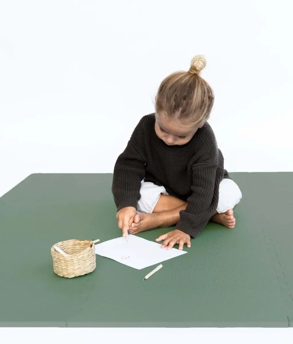 TODDLEKIND - Tapis de Jeu Bébé Puzzle Classique - Moss