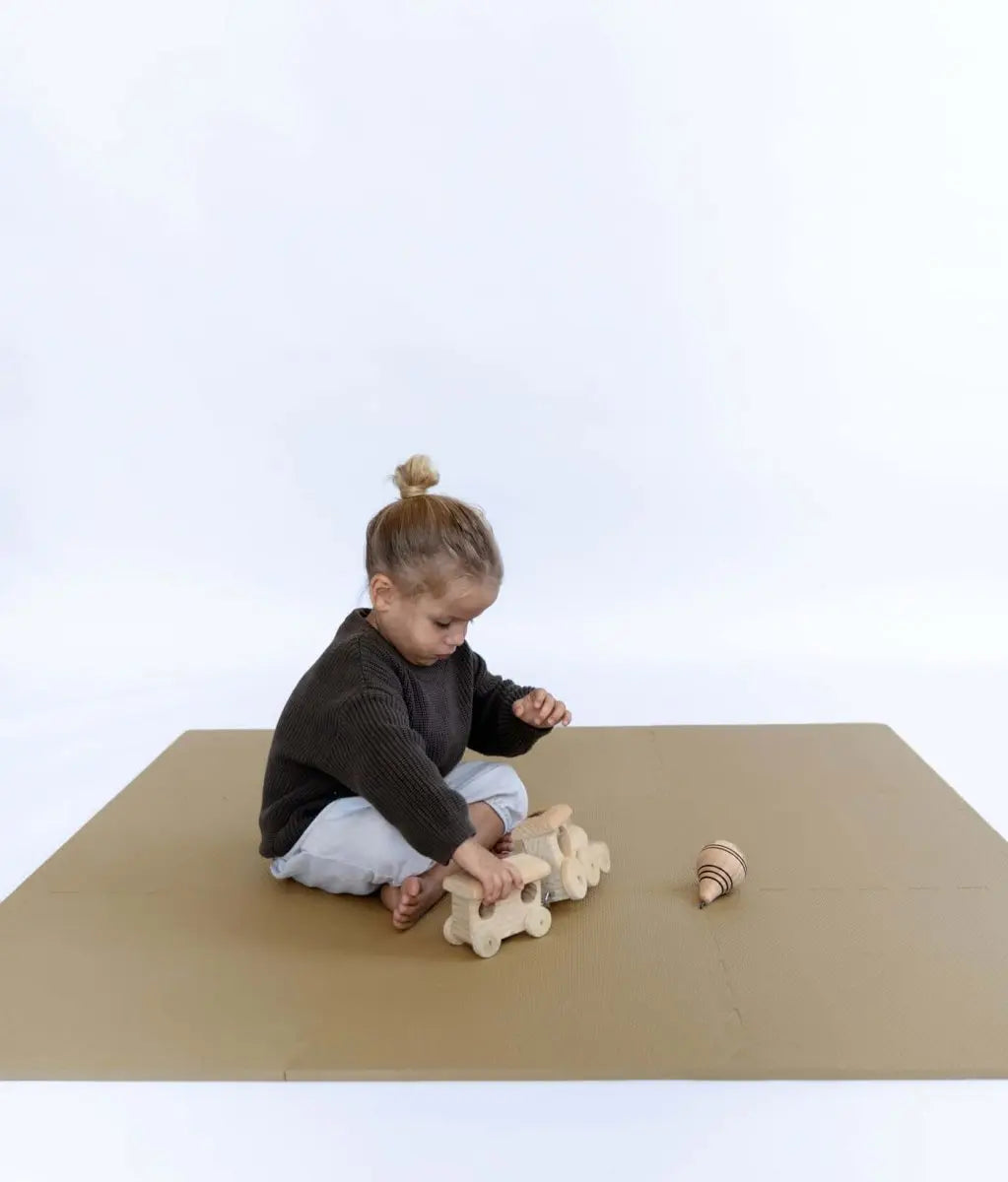 TODDLEKIND - Tapis de Jeu Bébé Puzzle Classique - Sandstone