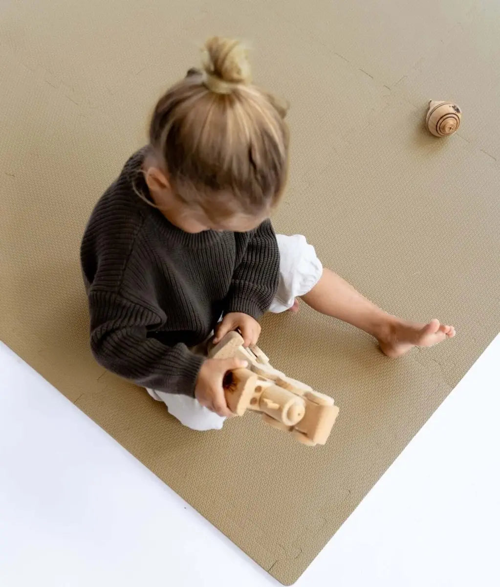 TODDLEKIND - Tapis de Jeu Bébé Puzzle Classique - Sandstone