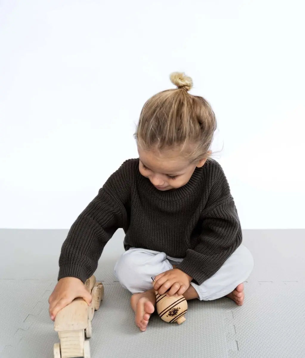 TODDLEKIND - Tapis de Jeu Bébé Puzzle Classique - Stone