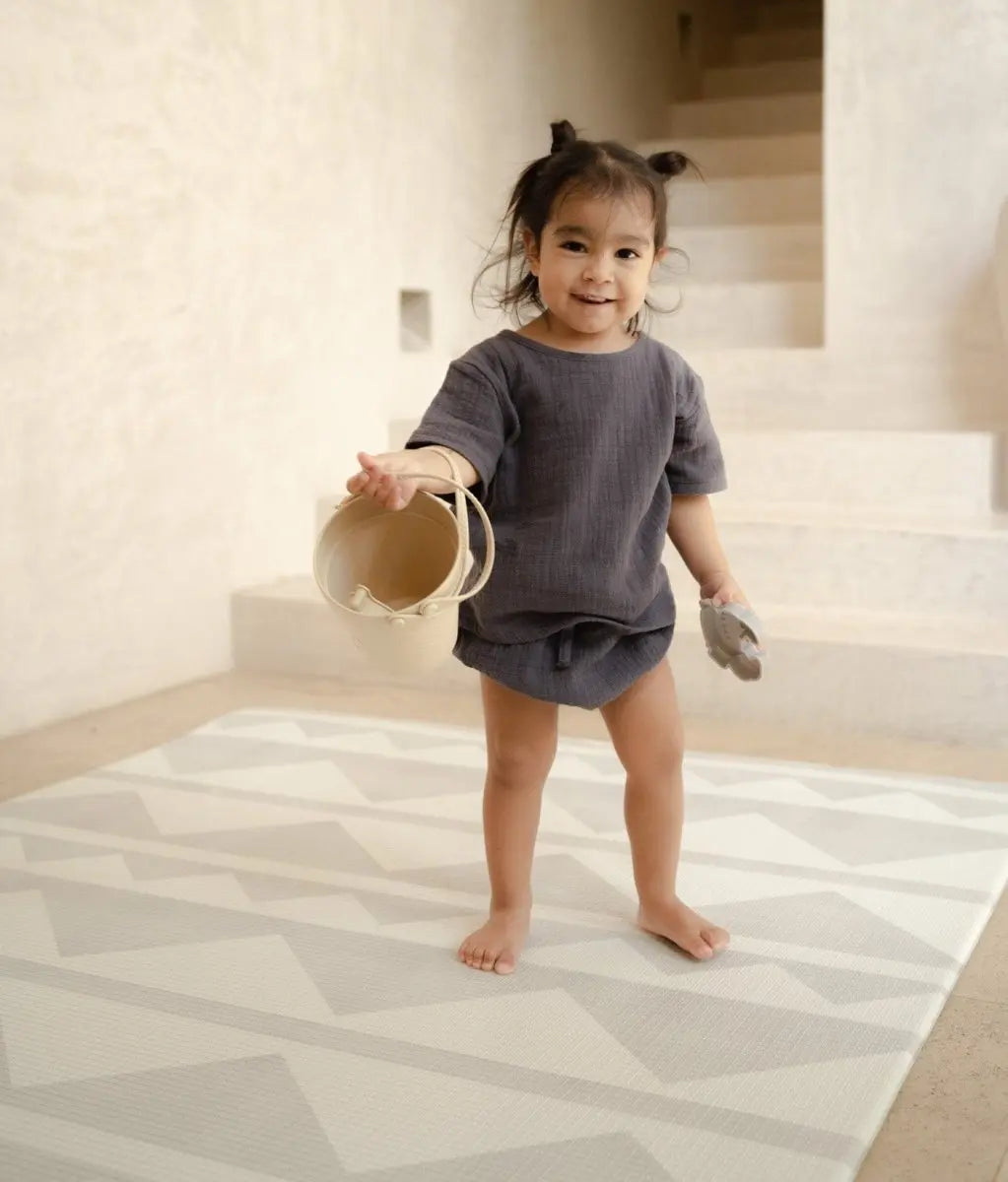 TODDLEKIND - Tapis de Jeu Bébé - Tribeca - Fog