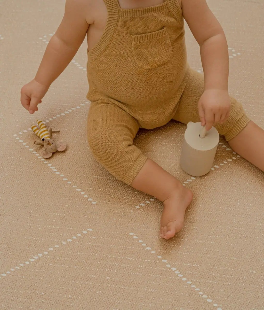 TODDLEKIND - Tapis de Jeu Bébé Tulum - Sandstone