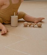 TODDLEKIND - Tapis de Jeu Bébé Tulum - Sandstone