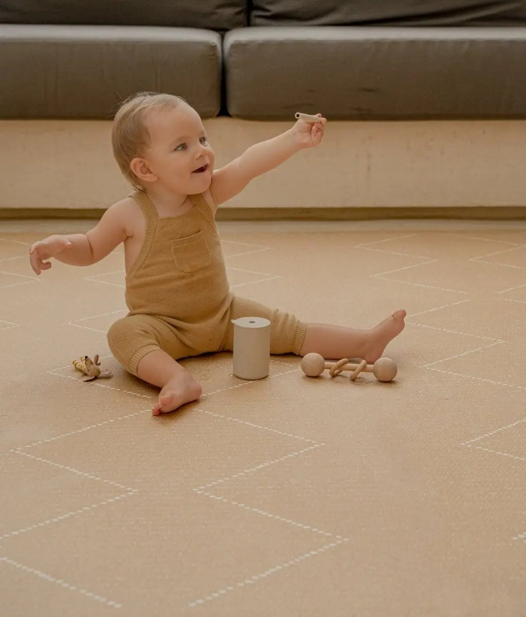 TODDLEKIND - Tapis de Jeu Bébé Tulum - Sandstone