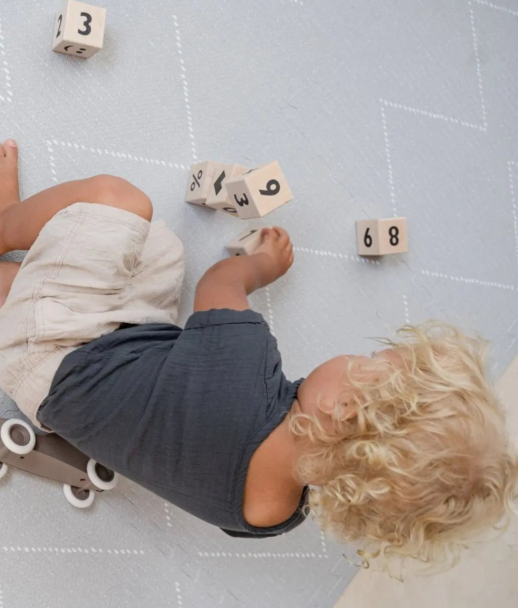 TODDLEKIND - Tapis de Jeu Bébé Tulum - Stone