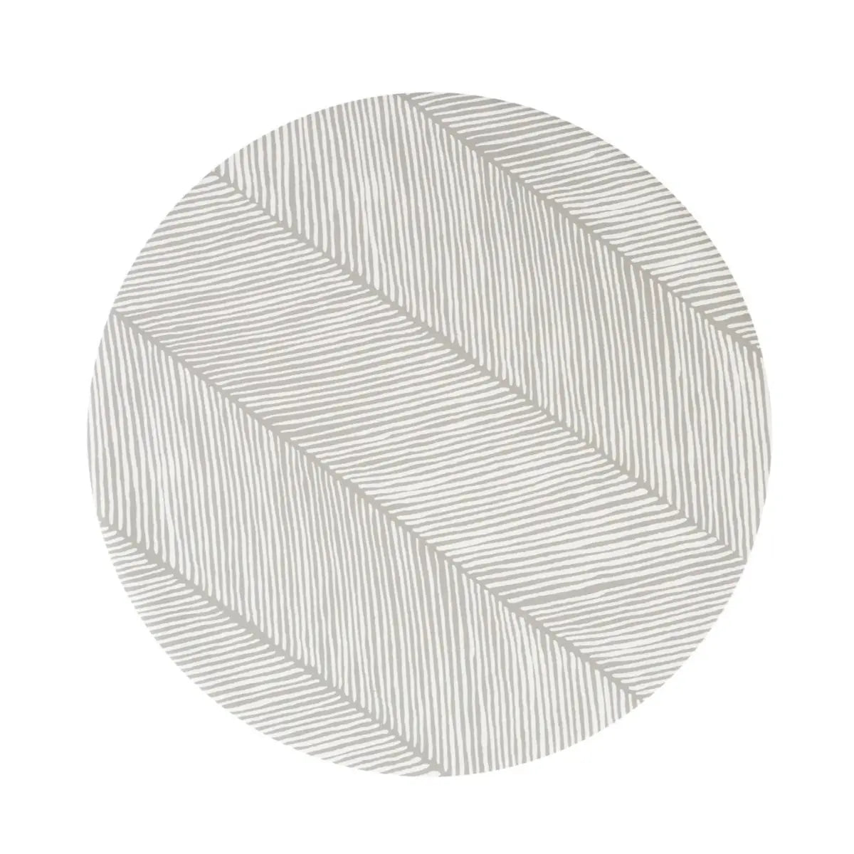 TODDLEKIND - Tapis Protège Sol Rond SPLAT MAT | Sandy Lines - Stone