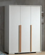 VIPACK - Armoire 3 Portes LONDON Blanc