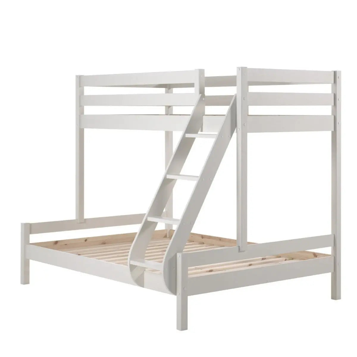 VIPACK - Lit De Famille PINO 140 x 200 cm + 90 x 200 cm Blanc