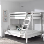 VIPACK - Lit De Famille PINO 140 x 200 cm + 90 x 200 cm Blanc