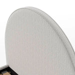 VIPACK - Lit Lune 90 X 200 Cm Gris Boucle