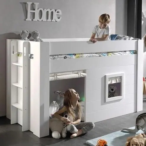 VIPACK - Lit Mezzanine Mi - Hauteur NOAH 90 X 200 Cm