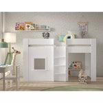 VIPACK - Lit Mi - Hauteur RENO 90x200 cm Blanc