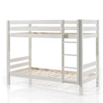 VIPACK - Lit Superposé (H 160cm) PINO 90 x 200 cm Blanc