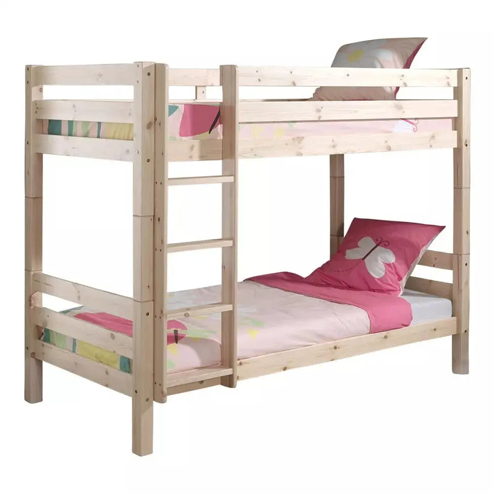 VIPACK - Lit Superposé (H 160xm) PINO 90 x 200 cm Naturel