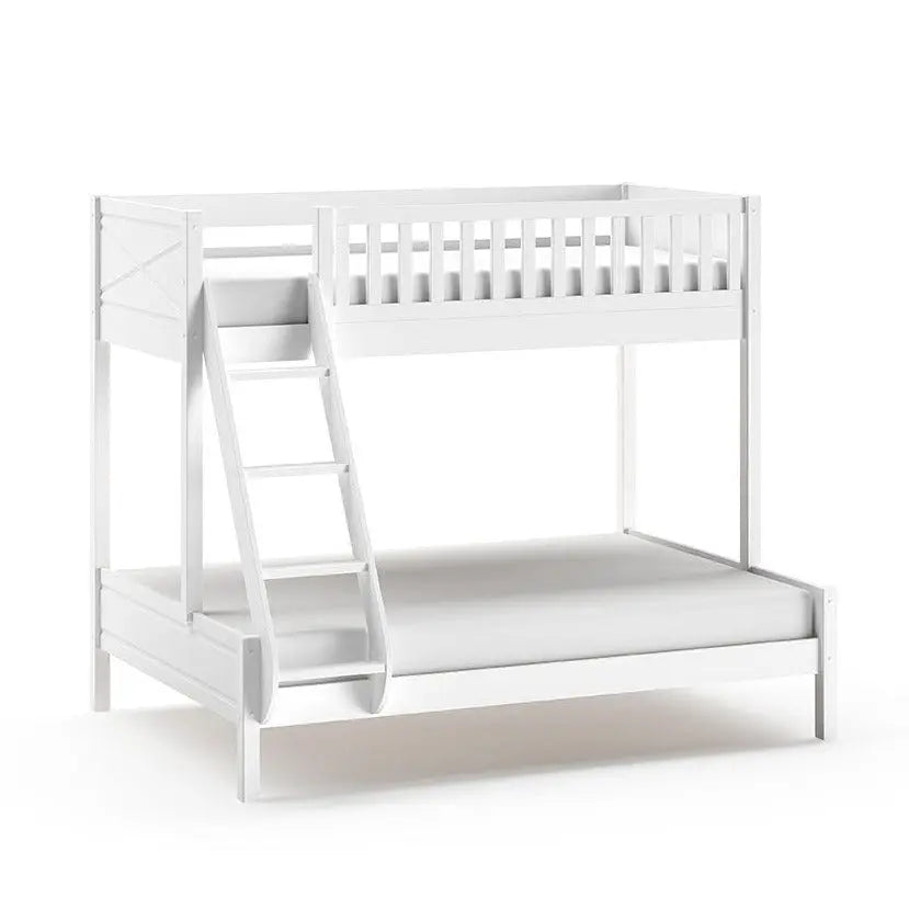 VIPACK - Lit Superposés 3 Places Avec Tiroir de Lit