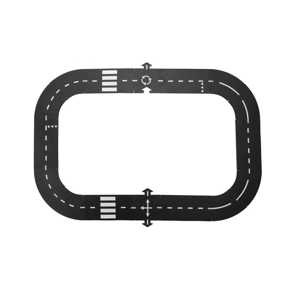 WAY TO PLAY TOYS - Circuit De Voiture Flexible - Expressway 16 Pièces