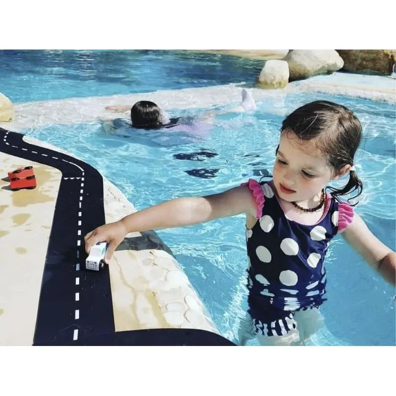 WAY TO PLAY TOYS - Circuit De Voiture Flexible - Expressway 16 Pièces