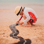 WAY TO PLAY TOYS - Circuit De Voiture Flexible - Ring Road 12 Pièces