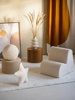 WIGIWAMA - Chaise Nuage Blanc Crème