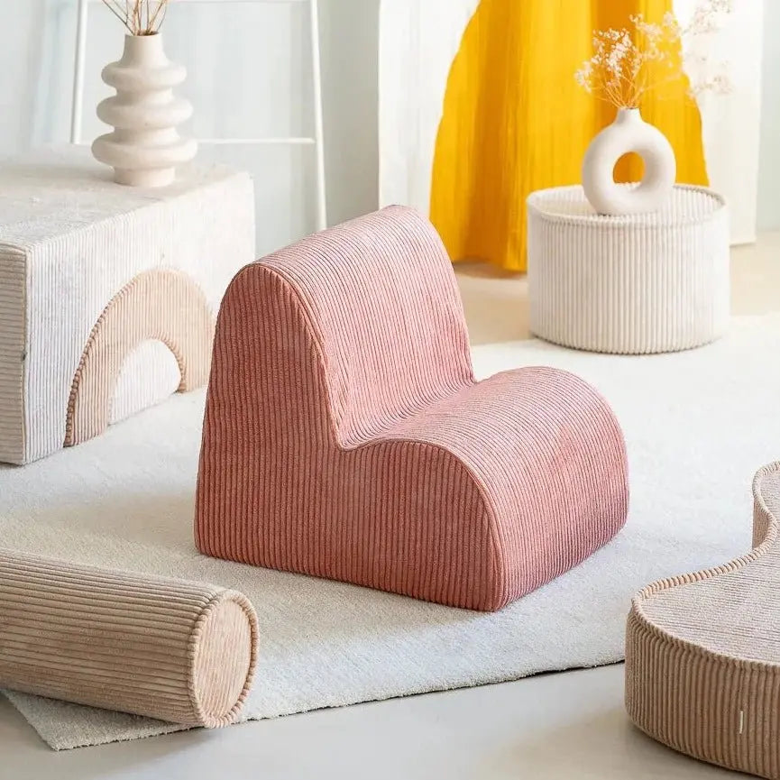 WIGIWAMA - Chaise Nuage Rose Mousse