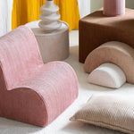 WIGIWAMA - Chaise Nuage Rose Mousse