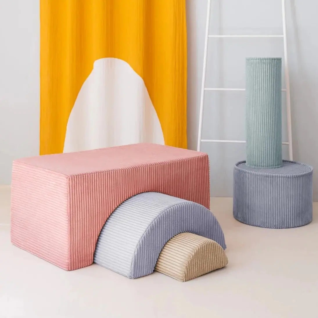 WIGIWAMA - Ensemble de Jeu Arc en Ciel Mousse Rose