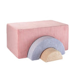 WIGIWAMA - Ensemble de Jeu Arc en Ciel Mousse Rose