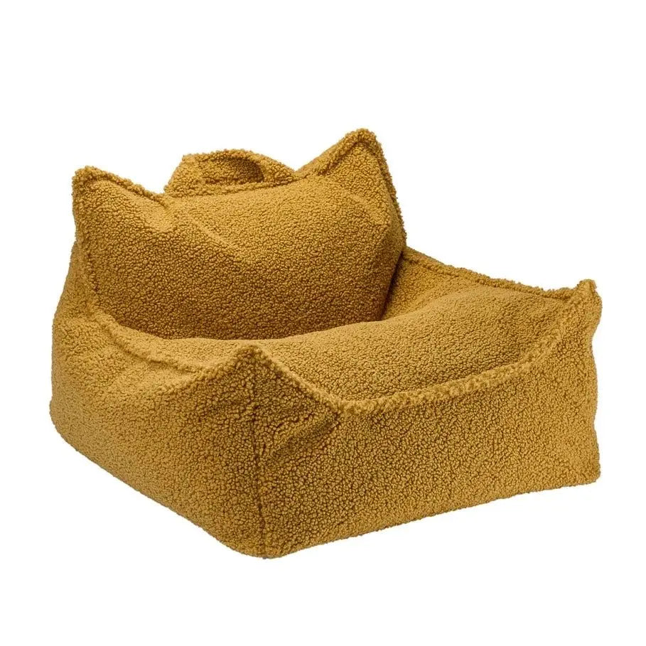 WIGIWAMA - Fauteuil Pouf Érable Molletonné